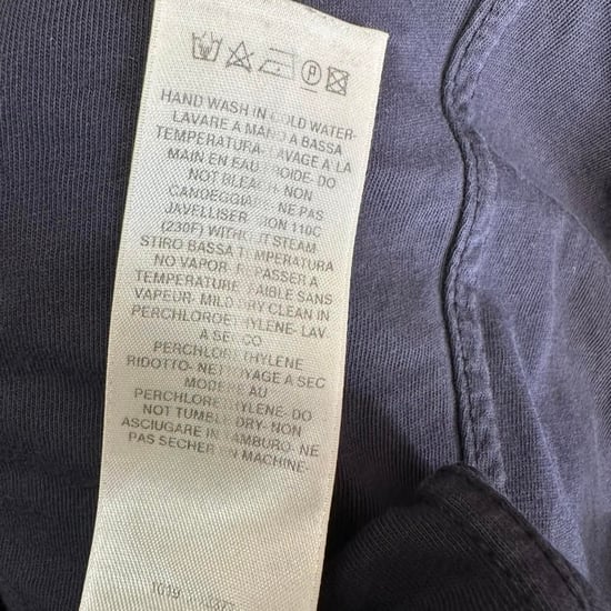 Rick Owens DRKSHDW Drawstring Pants in Navy Blue Cotton - Image 4