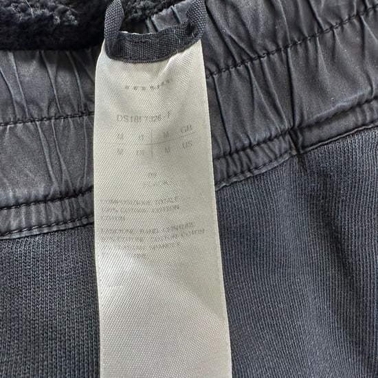 Rick Owens DRKSHDW Drawstring Pants in Black Cotton - Image 3
