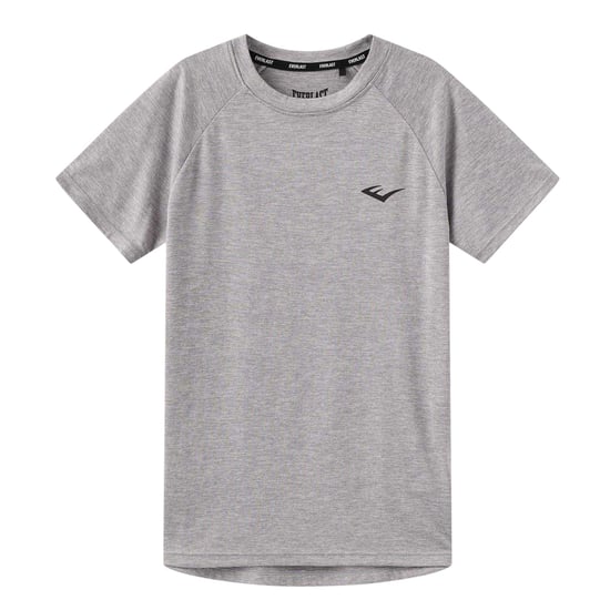Everlast Flex-T-shirt met logo voor kinderen (Grijs Marl Marl) - Image 1