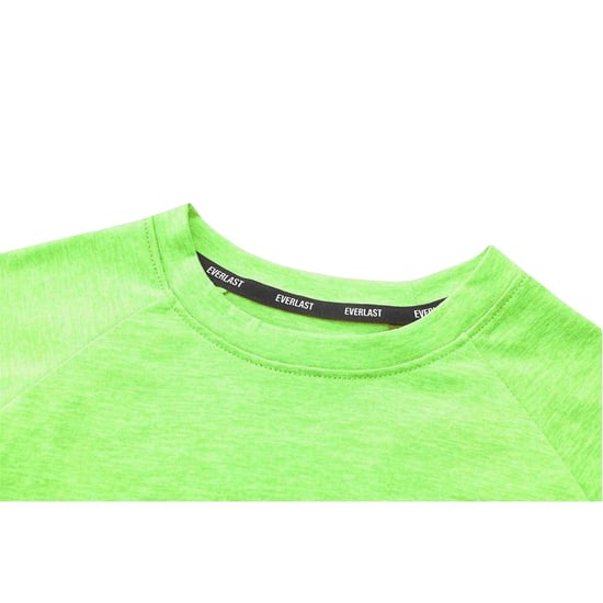 Everlast Flex-T-shirt met logo voor kinderen (Fluorescerend groen) - Image 3