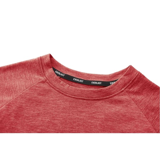 Everlast Flex-T-shirt met logo voor kinderen (Rode mergel) - Image 3