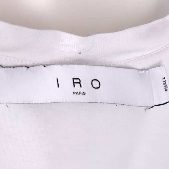 IRO T-Shirt in White Cotton - Image 4