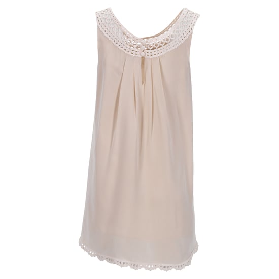 Temperley London Swiss Dot Lace Straps Mini Dress in Ivory Silk - Image 3