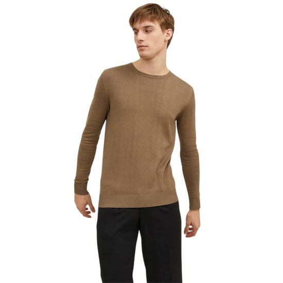 Jack And Jones Heren Essential-trui met ronde hals, normale pasvorm (Otter) - Image 1