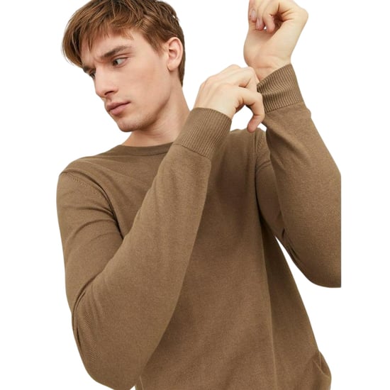 Jack And Jones Heren Essential-trui met ronde hals, normale pasvorm (Otter) - Image 4