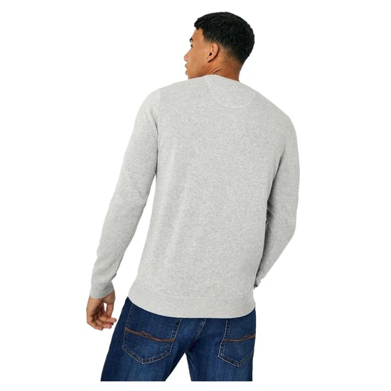 Jack Wills Heren Seabourne Logo Crew Hals Trui (Licht as gemêleerd) - Image 2