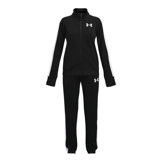Under Armour Gebreid trainingspak voor meisjes (Zwart) - Image 1