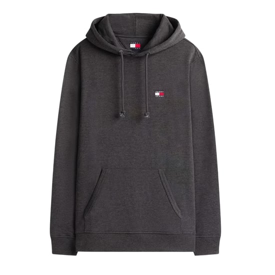 Tommy Jeans Heren Badge Hoodie (Zwarte mergel) - Image 2