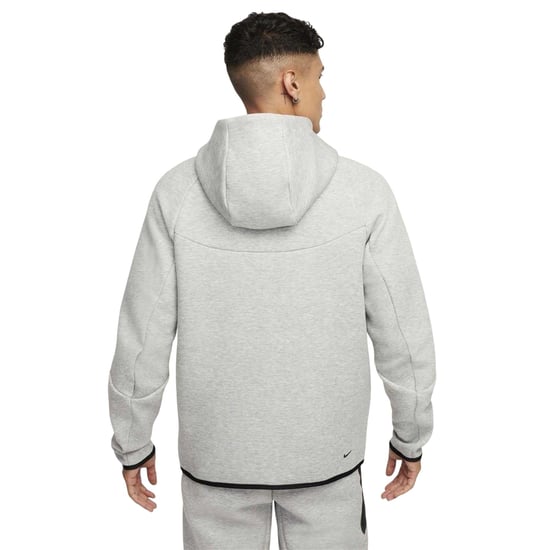 Nike Heren-hoodie met ritssluiting en chevronpatroon (Grijs Heide Marl) - Image 2