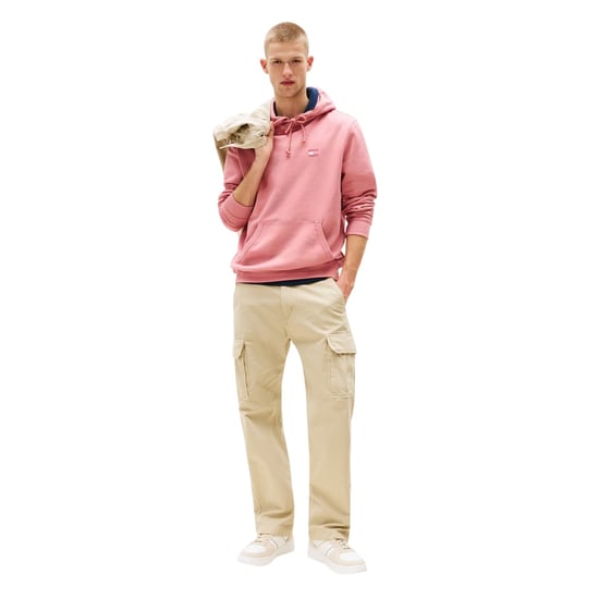 Tommy Jeans Heren Badge Hoodie (Bes) - Image 3