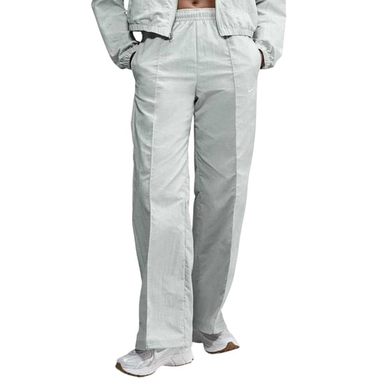 Nike Joggingbyxor för damer i vävd NSW-modell (Ljus silver/vit) - Image 2