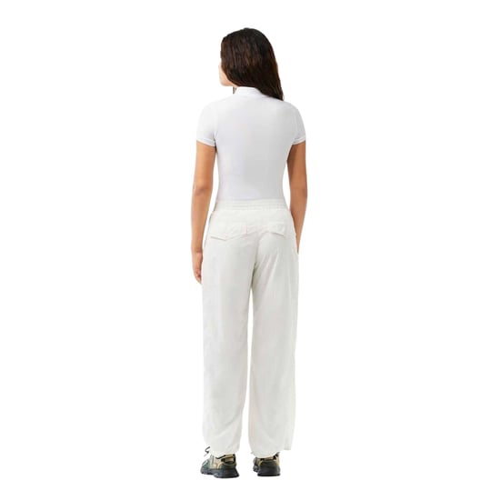 Lacoste Unisex Adult Woven Straight Tracksuit Bottoms (Cream) - Image 2