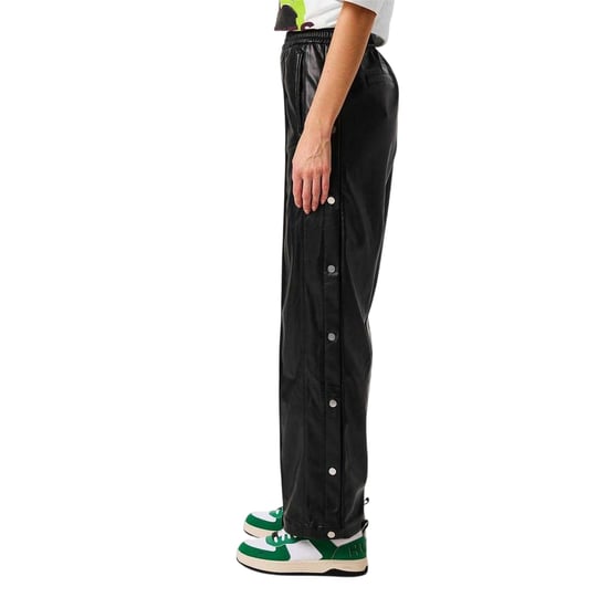 Hugo Dames Popper Detail Relaxed Fit Trainingsbroek (Zwart) - Image 3