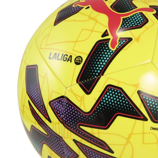 Accessories Puma La Liga 1 2025 2026 Football Adults in Fluo Yellow - Image 2