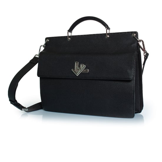 Fendi, svart FF-väska - Image 1