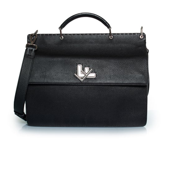 Fendi, svart FF-väska - Image 2
