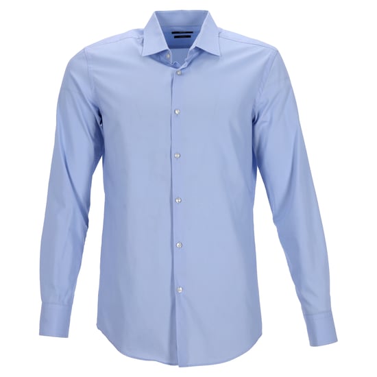Boss Hugo Boss Slim Fit overhemd in lichtblauw katoen - Image 1