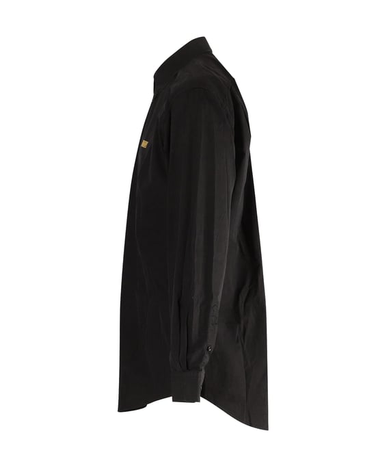 Balenciaga 'Homme' Buttondown Shirt in Black Cotton - Image 2