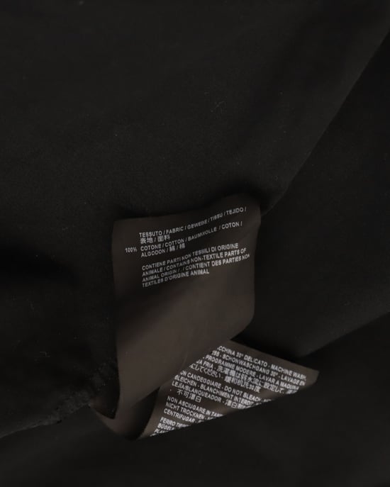 Balenciaga 'Homme' Buttondown Shirt in Black Cotton - Image 5
