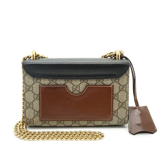 Gucci Schoudertas van Stof met Slot - Image 3