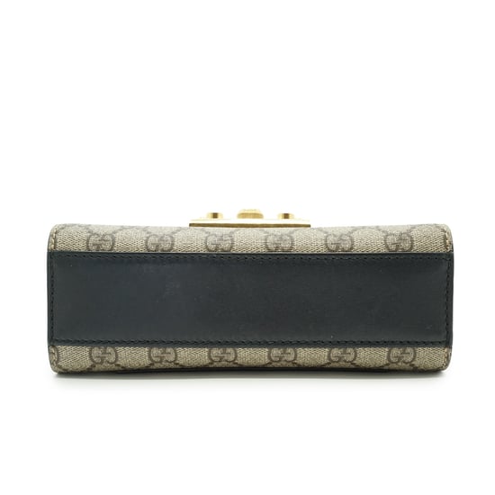 Gucci Schoudertas van Stof met Slot - Image 4