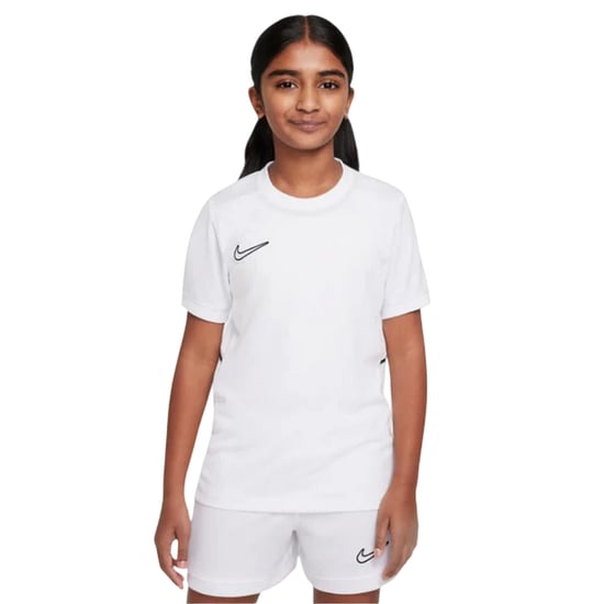 Nike Swoosh-shirt van de Kinderacademie (Wit/zwart) - Image 2