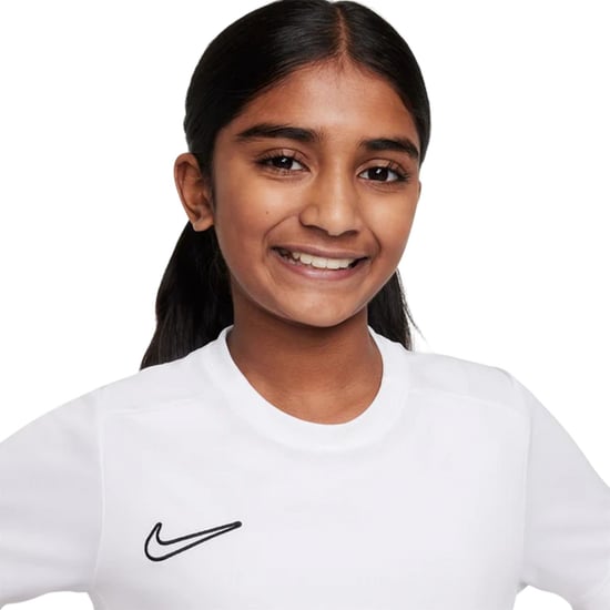 Nike Swoosh-shirt van de Kinderacademie (Wit/zwart) - Image 4
