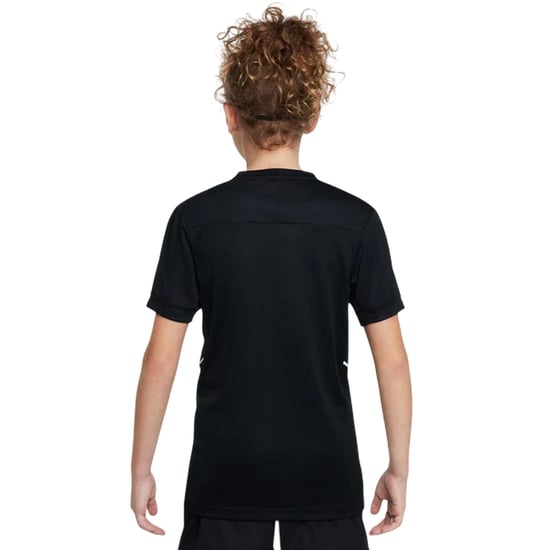 Nike Swoosh-shirt van de Kinderacademie (Zwart/Wit) - Image 3