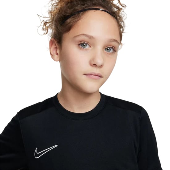 Nike Swoosh-shirt van de Kinderacademie (Zwart/Wit) - Image 4