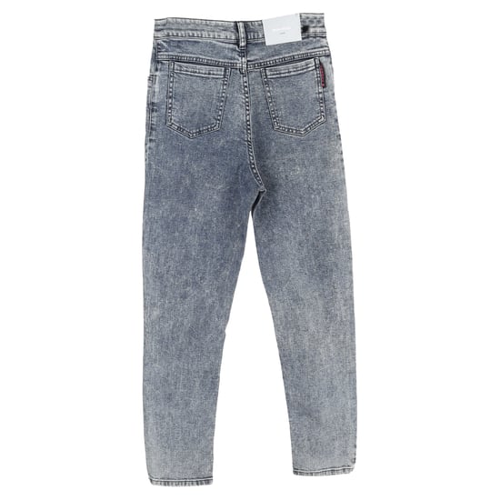 Miu Miu Light Wash Boyfriend Jeans in Grey in Blue Cotton - Image 2