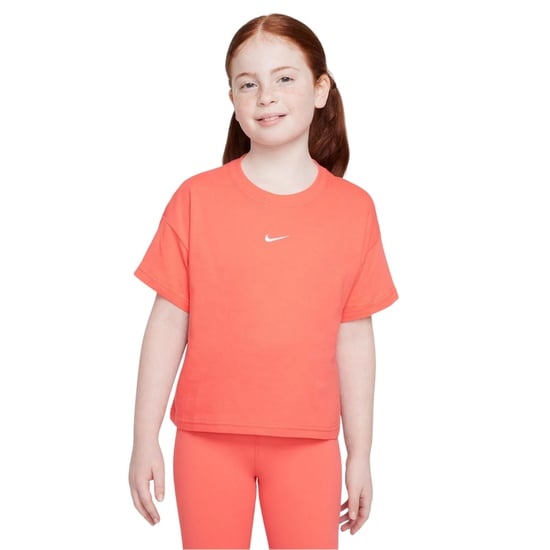 Nike Meisjes Swoosh T-shirt met normale pasvorm (Magische Ember) - Image 1