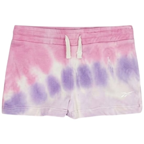 Reebok Set met tie-dye-sweatshirt en -short voor babymeisjes (Zakje roze tie-dye) - Image 3