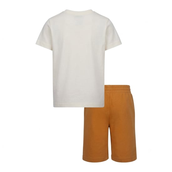 Nike Set med T-shirt och shorts med logotyp för barn (Monark/Orange) - Image 2