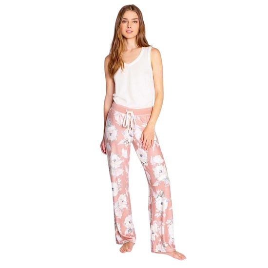 PJ Salvage Womens/Ladies Sienna Lounge Pants (Rosewood) - Image 4