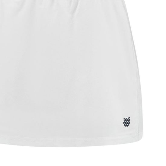 K-Swiss Dames Kleurblok Tennis Skort (Wit) - Image 3