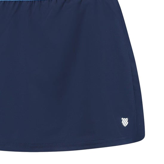 K-Swiss Dames Kleurblok Tennis Skort (Marineblauw) - Image 3