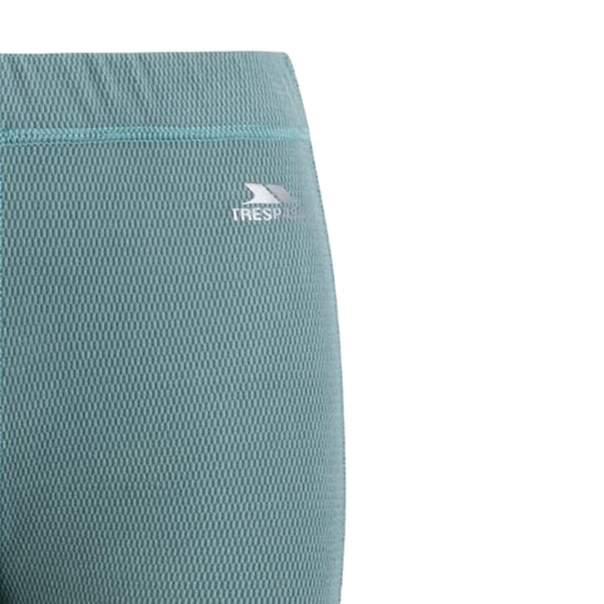 Trespass Womens/Ladies Sunita Ribbed Leggings (Pewter/Teal) - Image 3