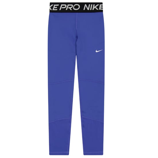 Nike Girls Pro Tights (Blue/White) - Image 2