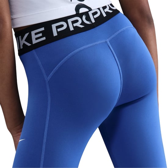 Nike Girls Pro Tights (Blue/White) - Image 4
