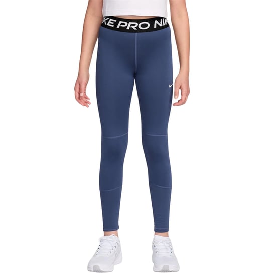 Nike Pro-legging voor meisjes (Mystiek Blauw) - Image 2
