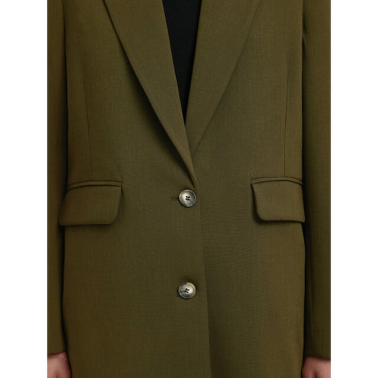 Selected Femme slwrita ls relaxed blazer mel noos 16094205 fir green - Image 2