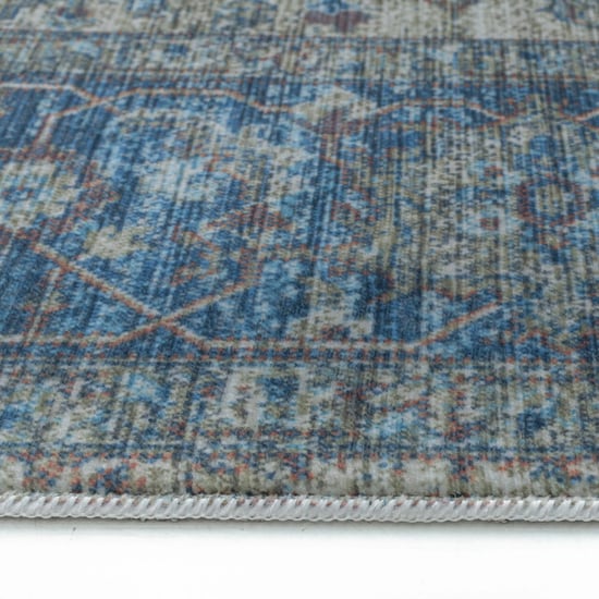 Muratap Vintage vloerkleed blue oasis groen multi wasbaar- 60x180 cm - Image 2