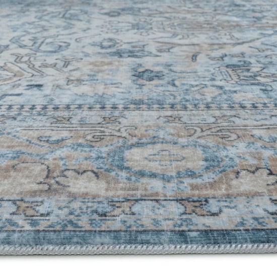 Muratap Vintage vloerkleed santorini creme multi wasbaar- 160x230 cm - Image 4