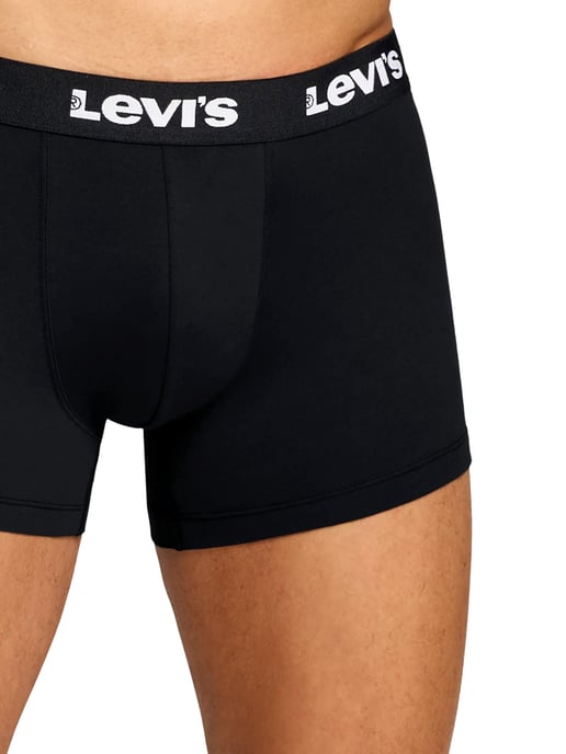 Levi's Repeat Logo Mens 2-pack Trunks Black - Image 5