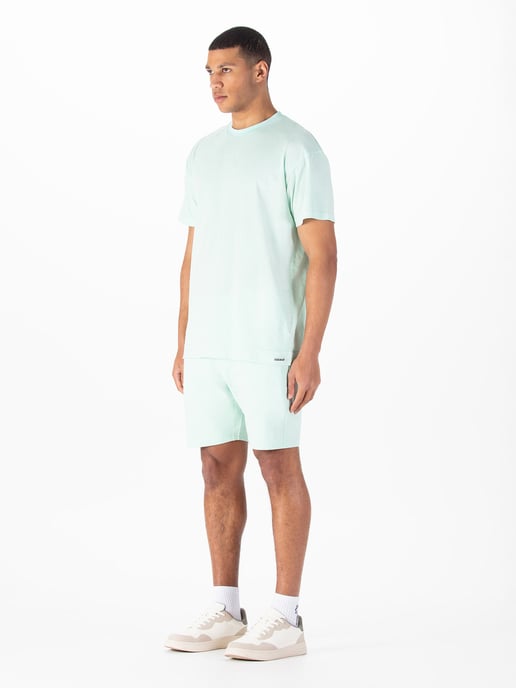 Luke 1977 Men's Logic T-Shirt and Short Set in Mint - Image 3