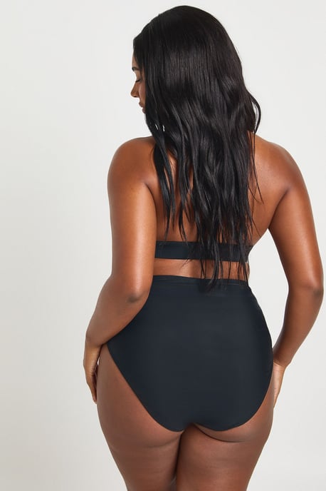 Plus Essentials Ruched High Waist Brief - Image 2