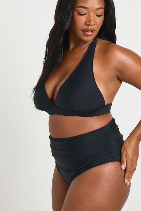 Plus Essentials Ruched High Waist Brief - Image 3