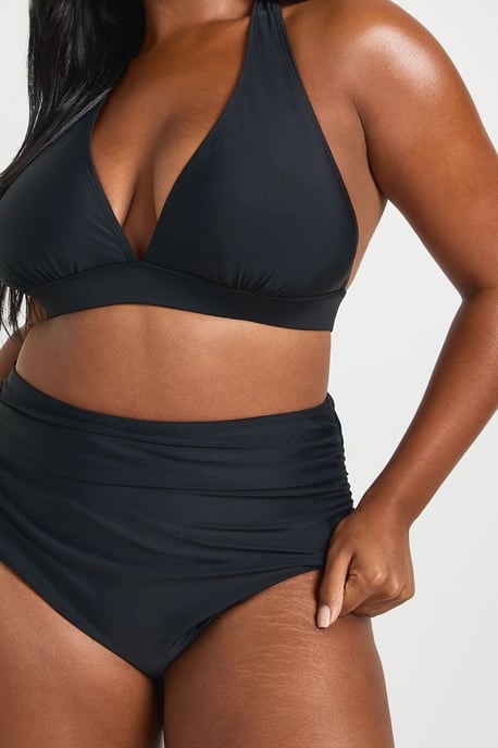 Plus Essentials Ruched High Waist Brief - Image 4