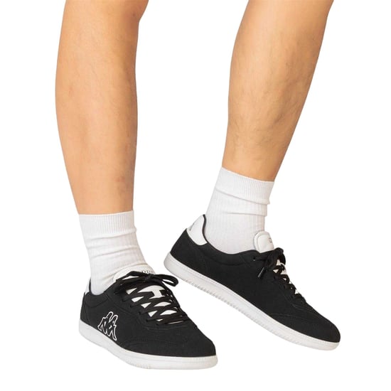 Kappa Heren Ginosa Sneakers (Zwart/Wit) - Image 4