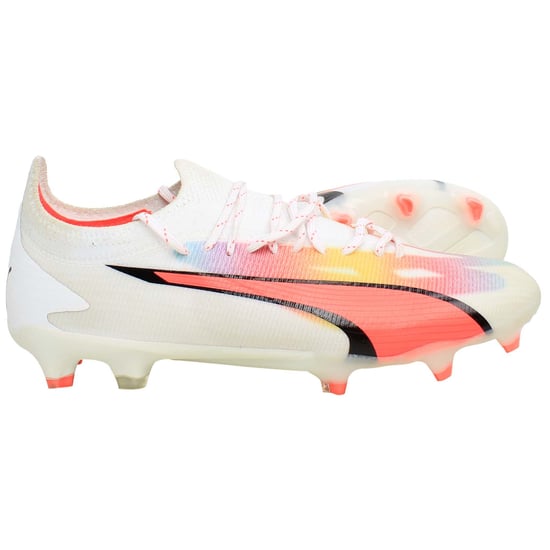 Puma Ultra Ultimate FG/AG Mens White Football Boots - Image 4